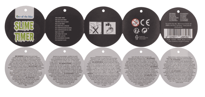 SLIME 120G, CLEPSIDRA, 5.9x16CM, CULORI ASORTATE 12/2053 [2]