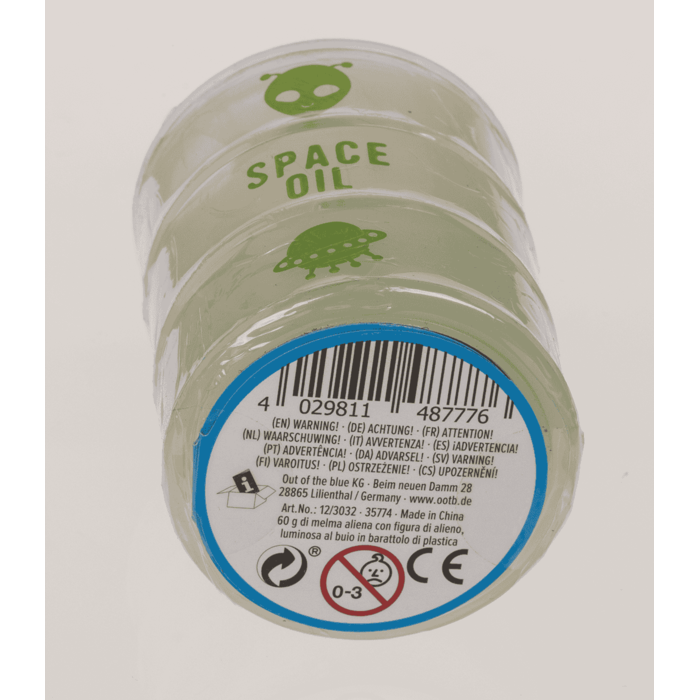 BLU SLIME 60GR ALIEN GLOW IN THE DARK 12/3032 [9]