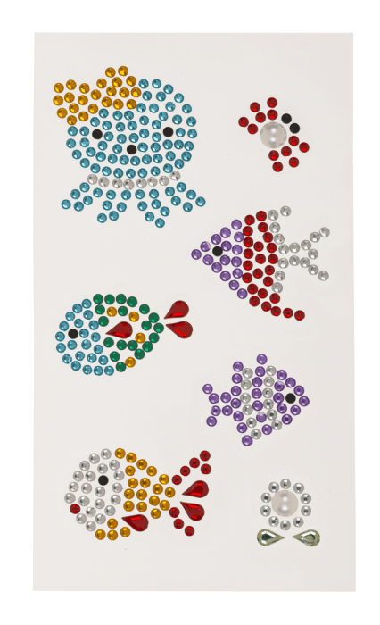 STICKER DECOR, PIETRICELE COLORATE ROTUNDE, ANIMALE MARINE 29/2889 [9]