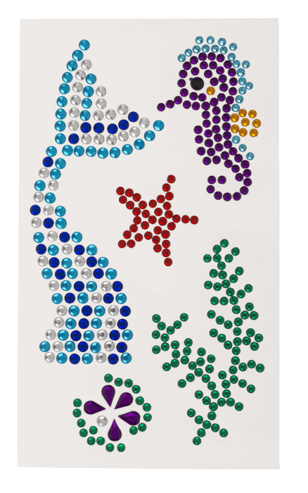 STICKER DECOR, PIETRICELE COLORATE ROTUNDE, ANIMALE MARINE 29/2889 [7]