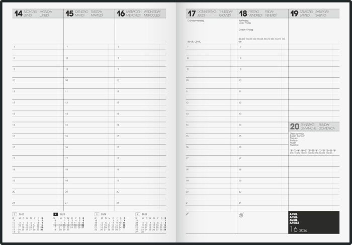 AGENDA DATATA SAPTAMANAL A4 2026 BALACRON TIME CENTER 72440906 [4]