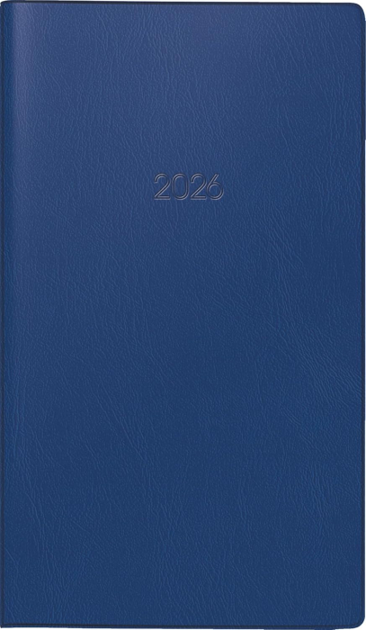 AGENDA DATATA SAPTAMANAL BRUNNEN A6 2026 ALBASTRU INCHIS 75528306 [1]