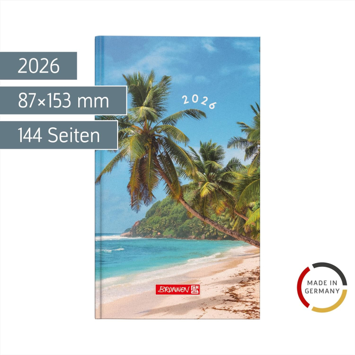 AGENDA DATATA SAPTAMANAL BRUNNEN A6 2026 BEACH 75615036 [2]