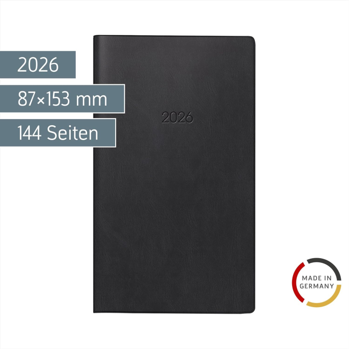AGENDA DATATA SAPTAMANAL BRUNNEN A6 2026 NEAGRA 75628906 [2]