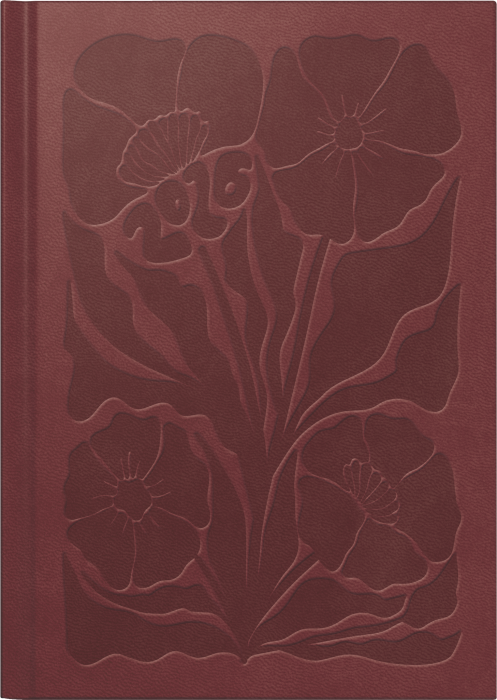 AGENDA DATATA SAPTAMANAL FUTURA 2 A5 2026 BLOSSOM BORDO 21024026 [1]