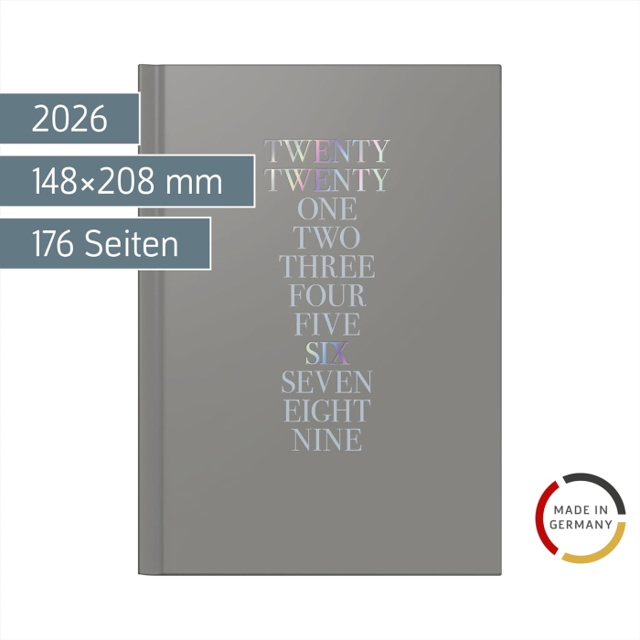 AGENDA DATATA SAPTAMANAL FUTURA 2 A5 2026 GRI IRIDESCENT 21024016 [2]