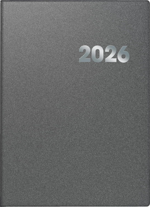 AGENDA DATATA ZILNIC BRUNNEN A4 2026 PP GRI METALIC 78965906 [1]