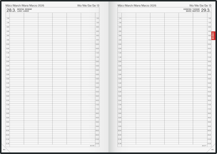 AGENDA DATATA ZILNIC BRUNNEN A4 2026 PP GRI METALIC 78965906 [3]