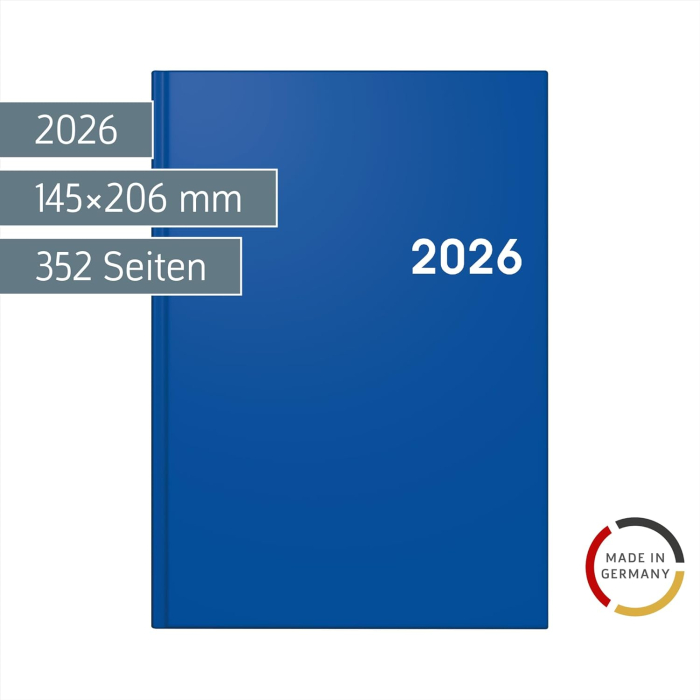 AGENDA DATATA ZILNIC BRUNNEN A5 2026 BALACRON ALBASTRU 79561036 [2]