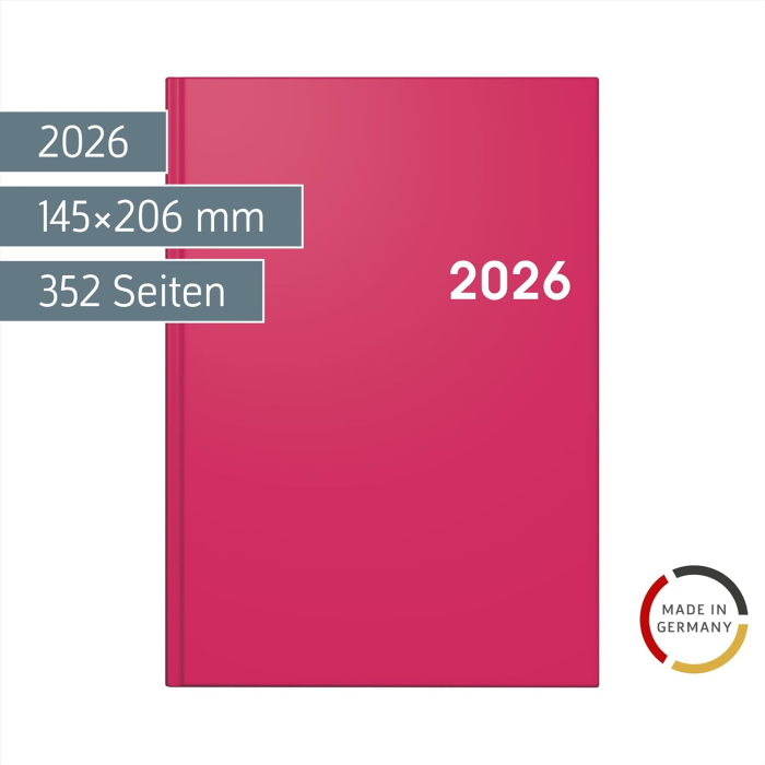 AGENDA DATATA ZILNIC BRUNNEN A5 2026 BALACRON ROZ 79561646 [2]