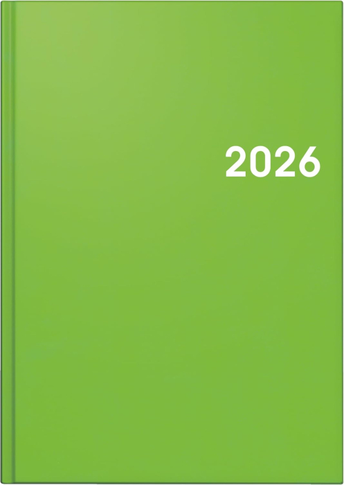 AGENDA DATATA ZILNIC BRUNNEN A5 2026 BALACRON VERDE DESCHIS 79561536 [1]