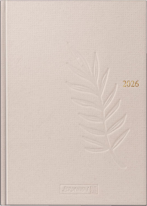 AGENDA DATATA ZILNIC BRUNNEN A5 2026 COPERTA CARTON CANEPA 79863016 [1]
