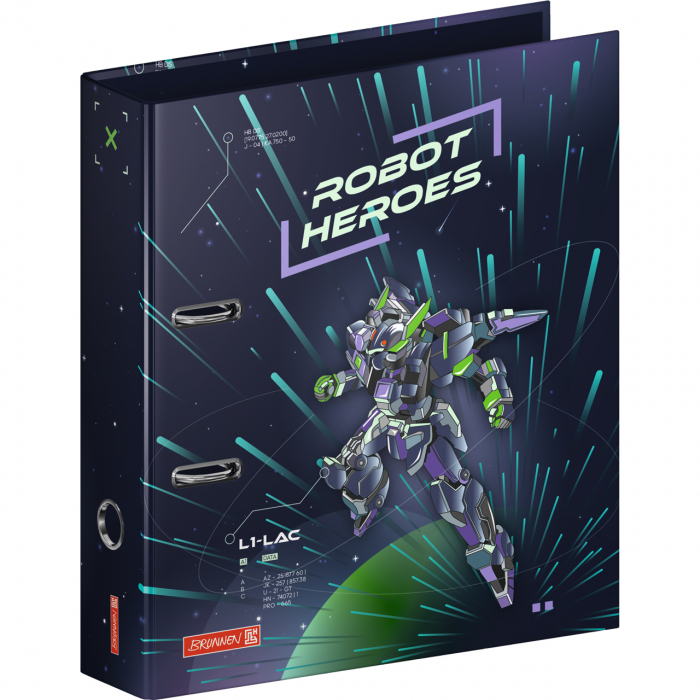 BR BIBLIORAFT A4 7CM PP ROBOT HEROES 20429421 [1]