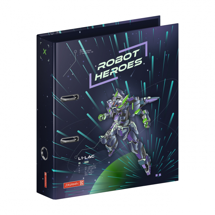 BR BIBLIORAFT A4 7CM PP ROBOT HEROES 20429421 [3]