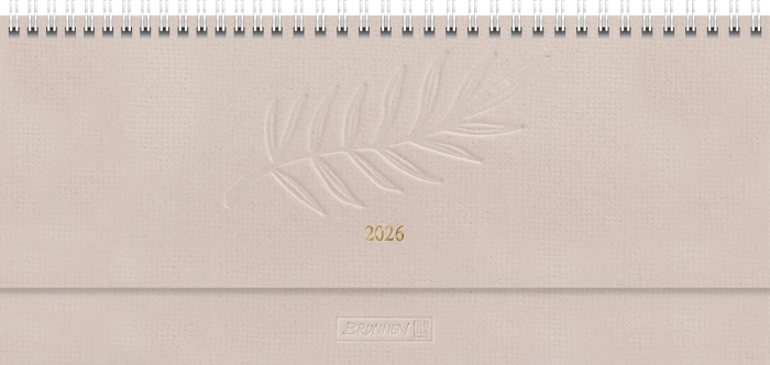 PLANNER BRUNNEN SAPTAMANAL 2026 11*30CM SPIRA CANEPA 77267016 [1]