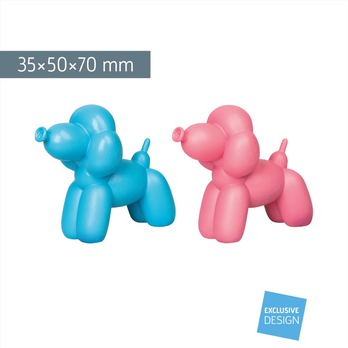 RADIERA FORMA DE CATEL DIN BALOANE ROZ/ALBASTRU 27430 [5]