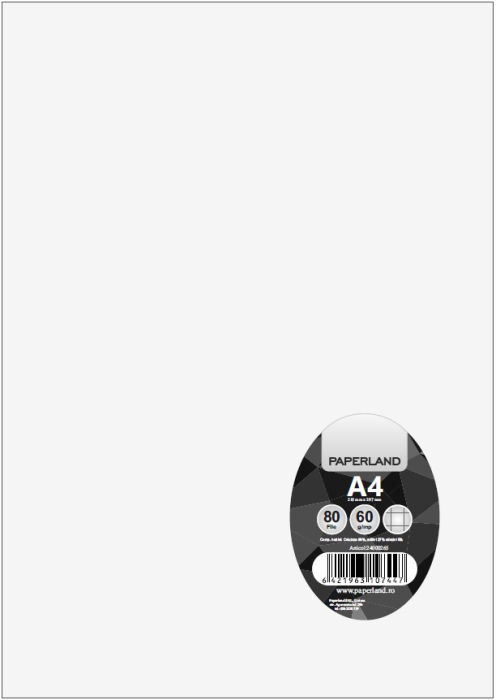 CAIET A4 80F 60G PATRATELE COPERTA PLASTIC 24000265 [9]