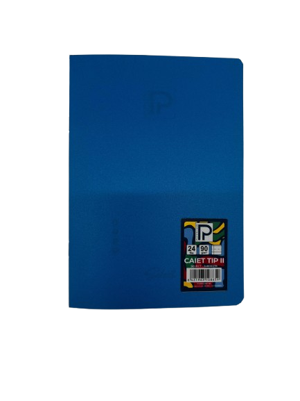CAIET TIP II A5 24F 90GR, COPERTA PLASTIC PP 24800078 [2]