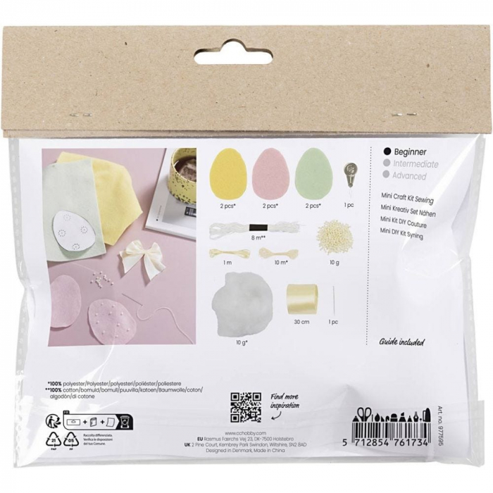 CC MINI KIT CREATIV BRODERIE OUA DE PASTE 977595 [2]