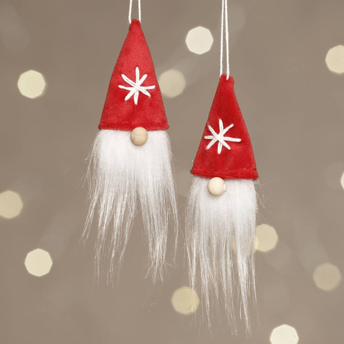 MINI KIT CREATIV CRACIUN DECORATIUNI SUSPENDATE GNOM VELUR 977400 [2]