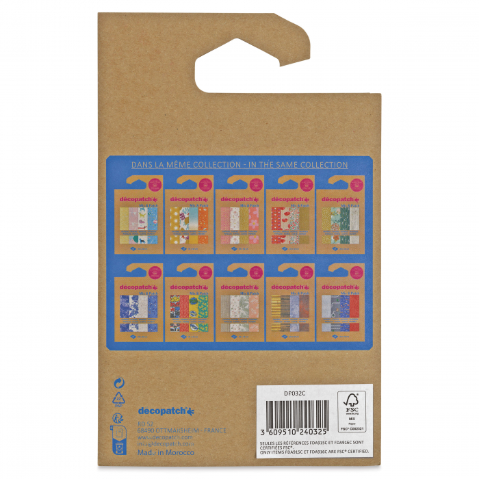 CF HARTIE DECUPAJ 4/SET 30*40CM LOVE IS IN THE MEADOW DP032C [3]