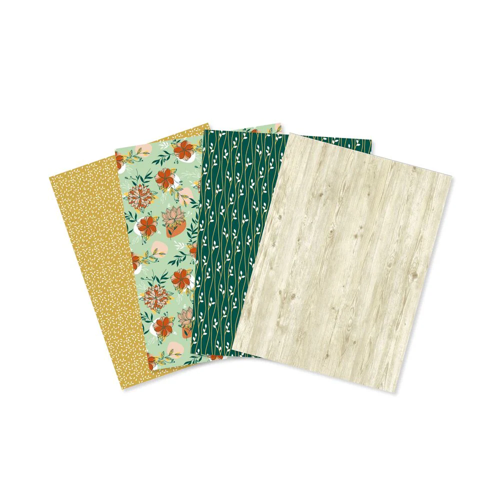 CF HARTIE DECUPAJ 4/SET 30*40CM NATUR'ELLE DP035C [2]