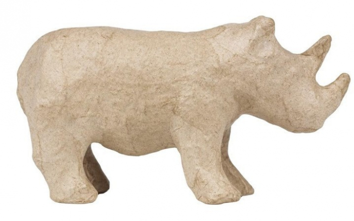 CF RINOCER PAPIER MACHE 13*5*7CM AP205C [1]