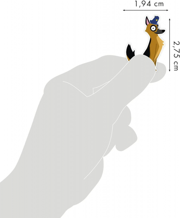 CF STICKER 3D COOKY 7.5*12CM MAILDOR POLICE CY150C [3]