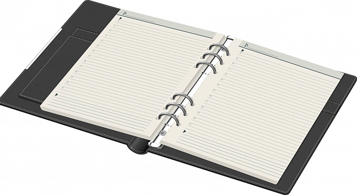 ORGANIZER LIZY A5 NEGRU 6 INELE 10130780 [7]