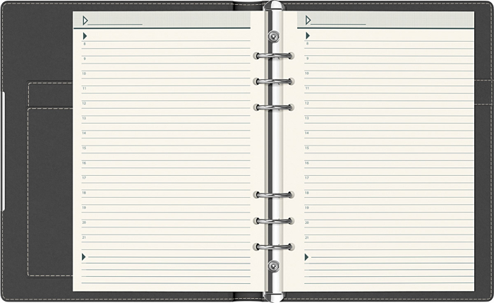 ORGANIZER LIZY A5 NEGRU 6 INELE 10130780 [2]