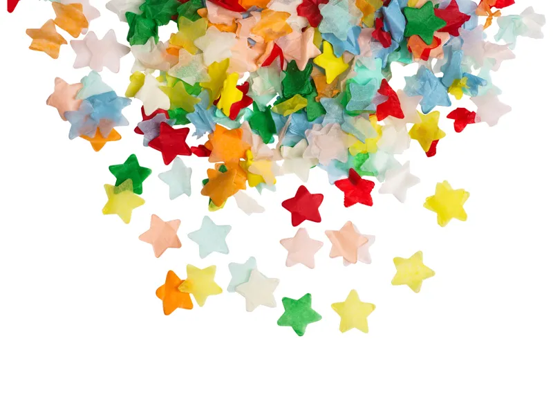 Tun Confetti Circus 20cm Steluțe Multicolore TUKSC20 - [2]
