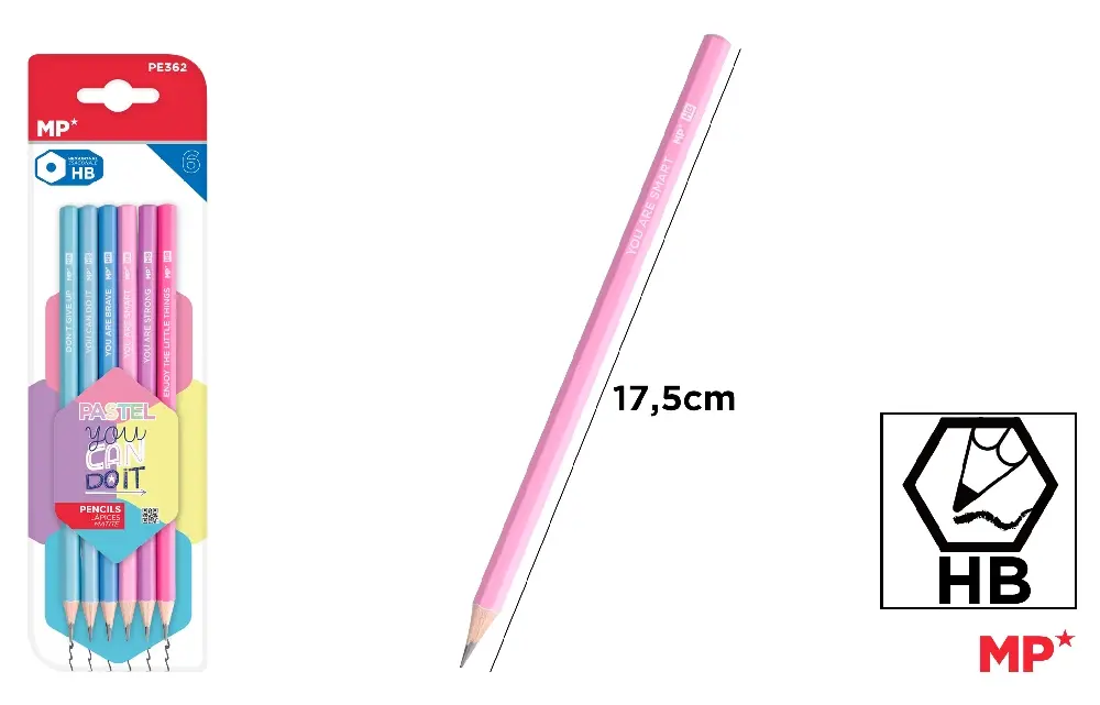 CREION GRAFIT IPB HB 6/SET PASTEL PE362 [1]