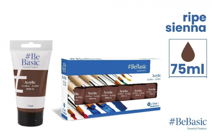 CULORI ACRILICE BeBasic SATIN 75ML MARO S050-11 [1]