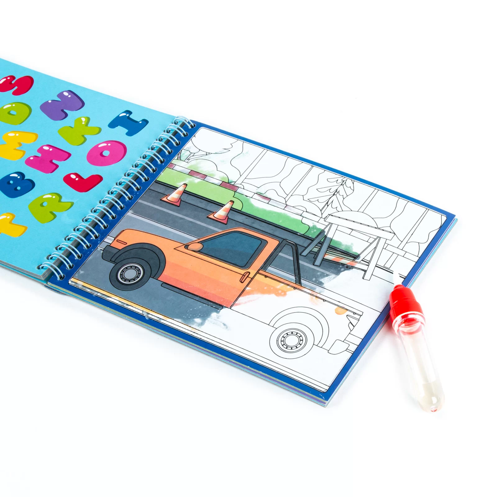 DE CARTE DE COLORAT CU MARKER MAGIC PENTRU DESEN IN APA MASINA  KIDEA MWKWNKA [5]