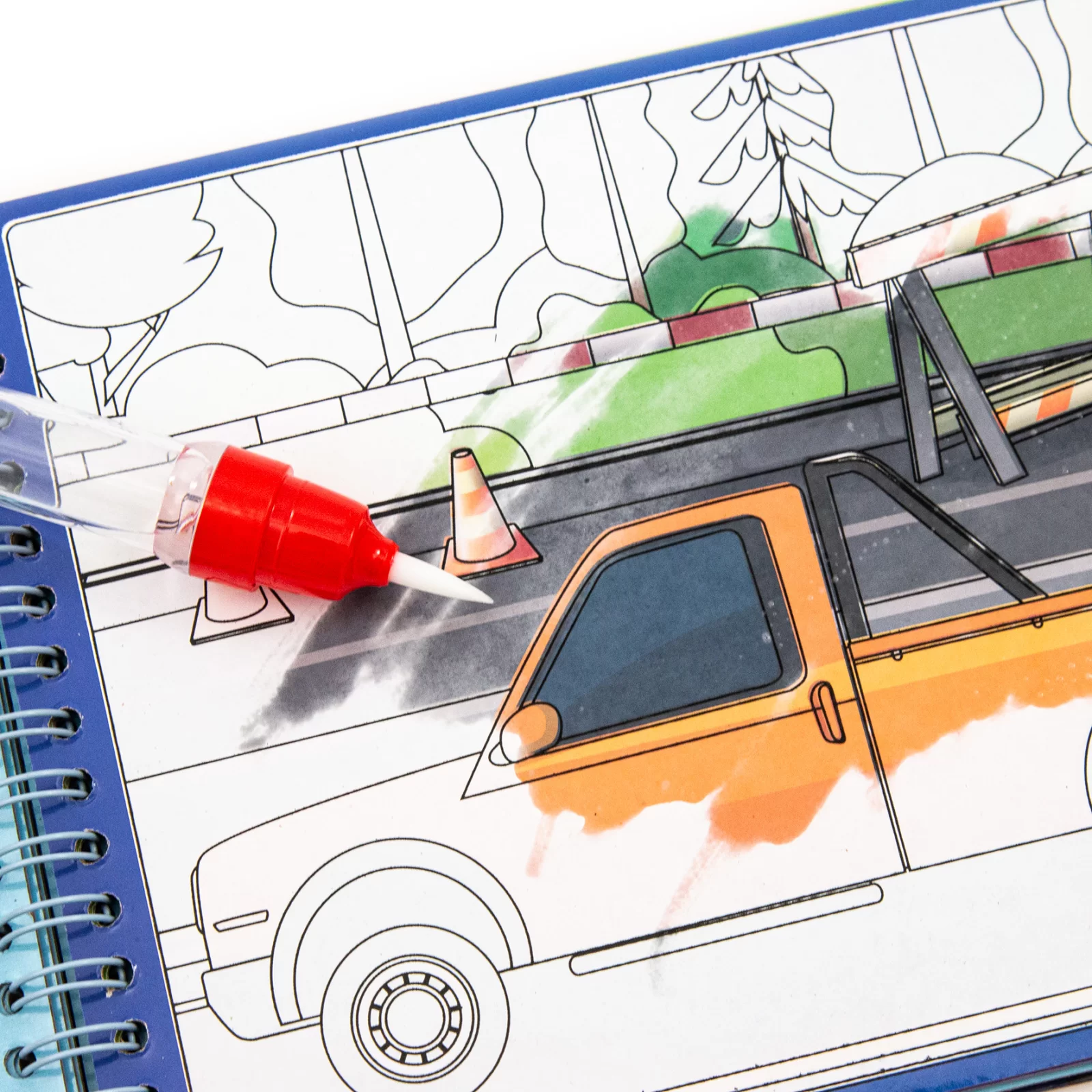 DE CARTE DE COLORAT CU MARKER MAGIC PENTRU DESEN IN APA MASINA  KIDEA MWKWNKA [3]