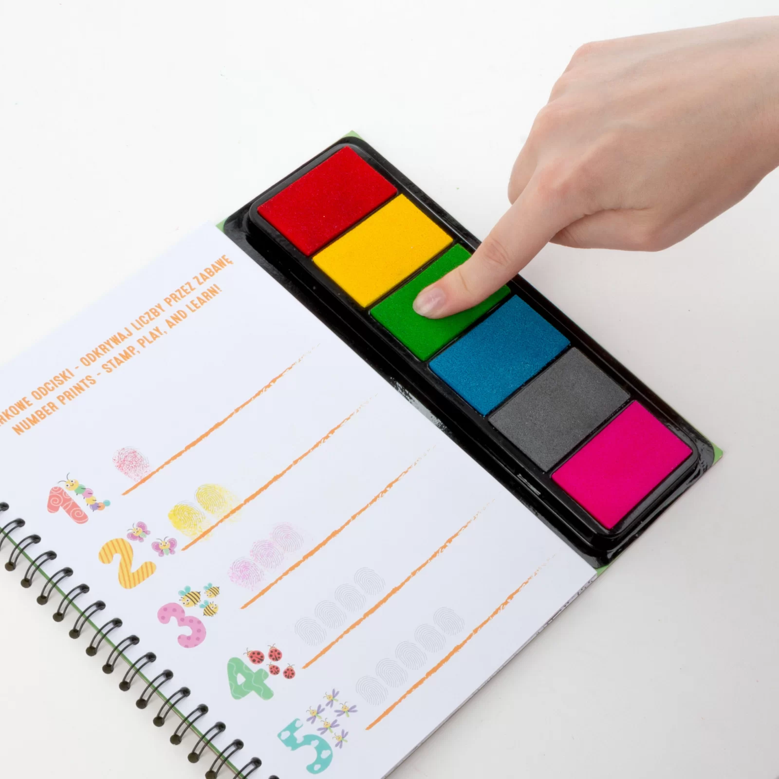 CARTE PENTRU ACTIVITATI EDUCATIVE - PICTURA PENTRU DEGETE ZOO KIDEA KODZKA [2]