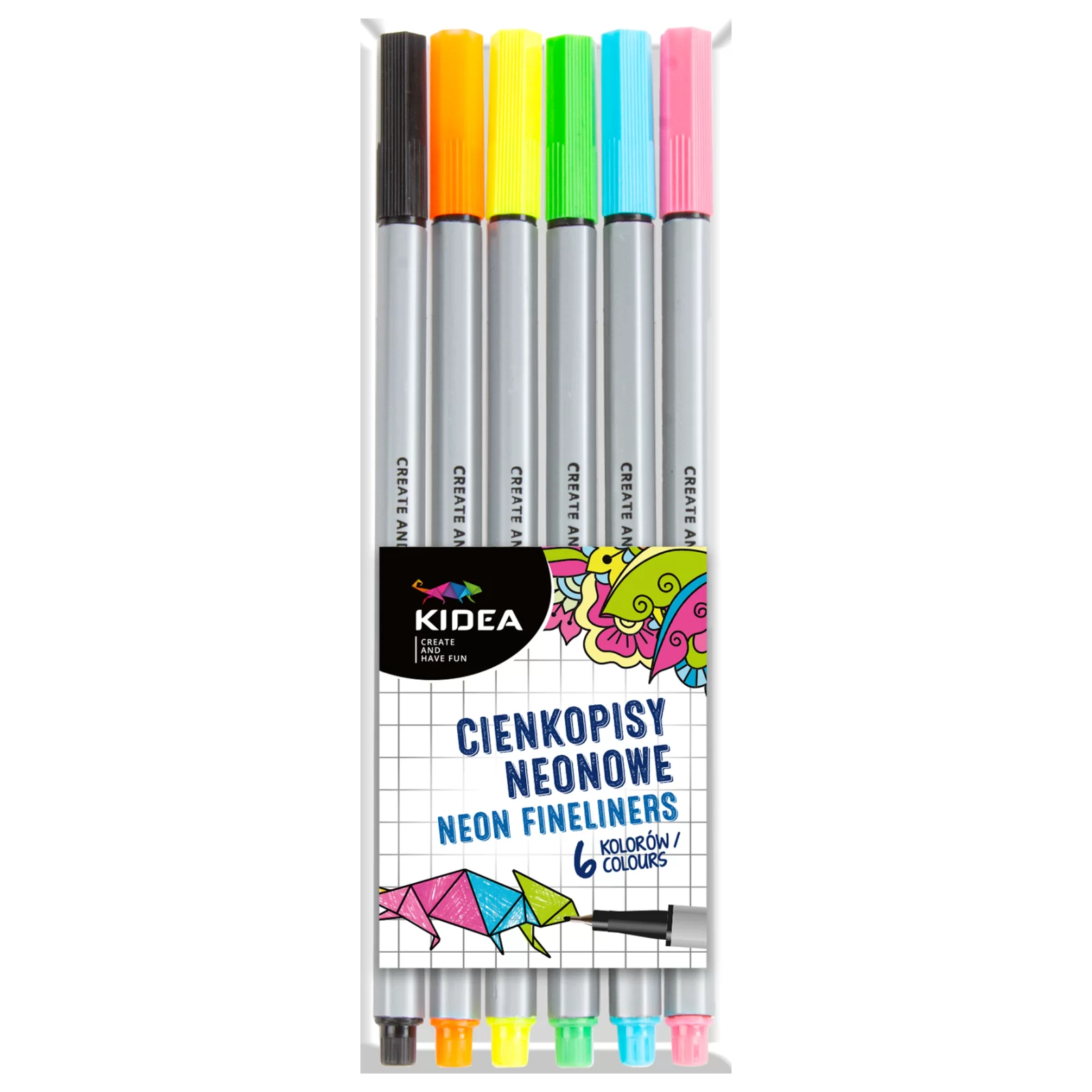 DE FINELINER KIDEA 6/SET CULORI NEON CIN6KKA [1]