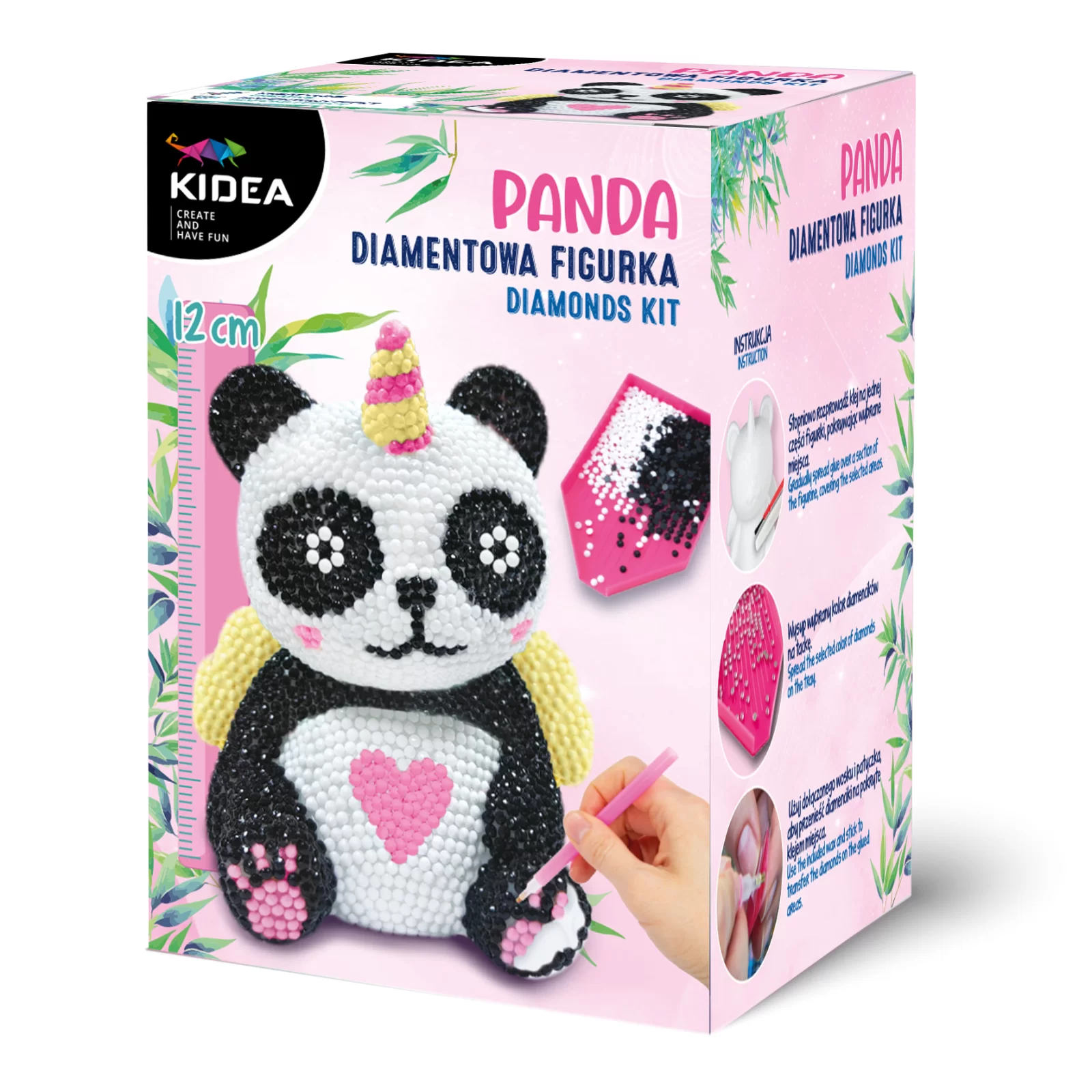 KIT CREATIV 3D DIN MARGELE PANDA KIDEA DFPKA [1]