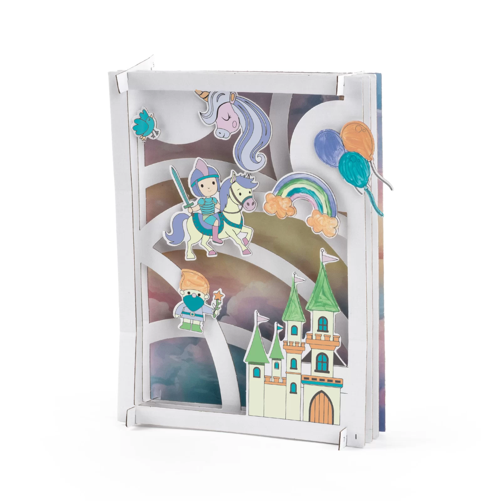 KIT CREATIV 3D PICTURA TRIDIMENSIONALA LUMEA MAGICA A PRINTESEI KIDEA O3DMSKA [7]