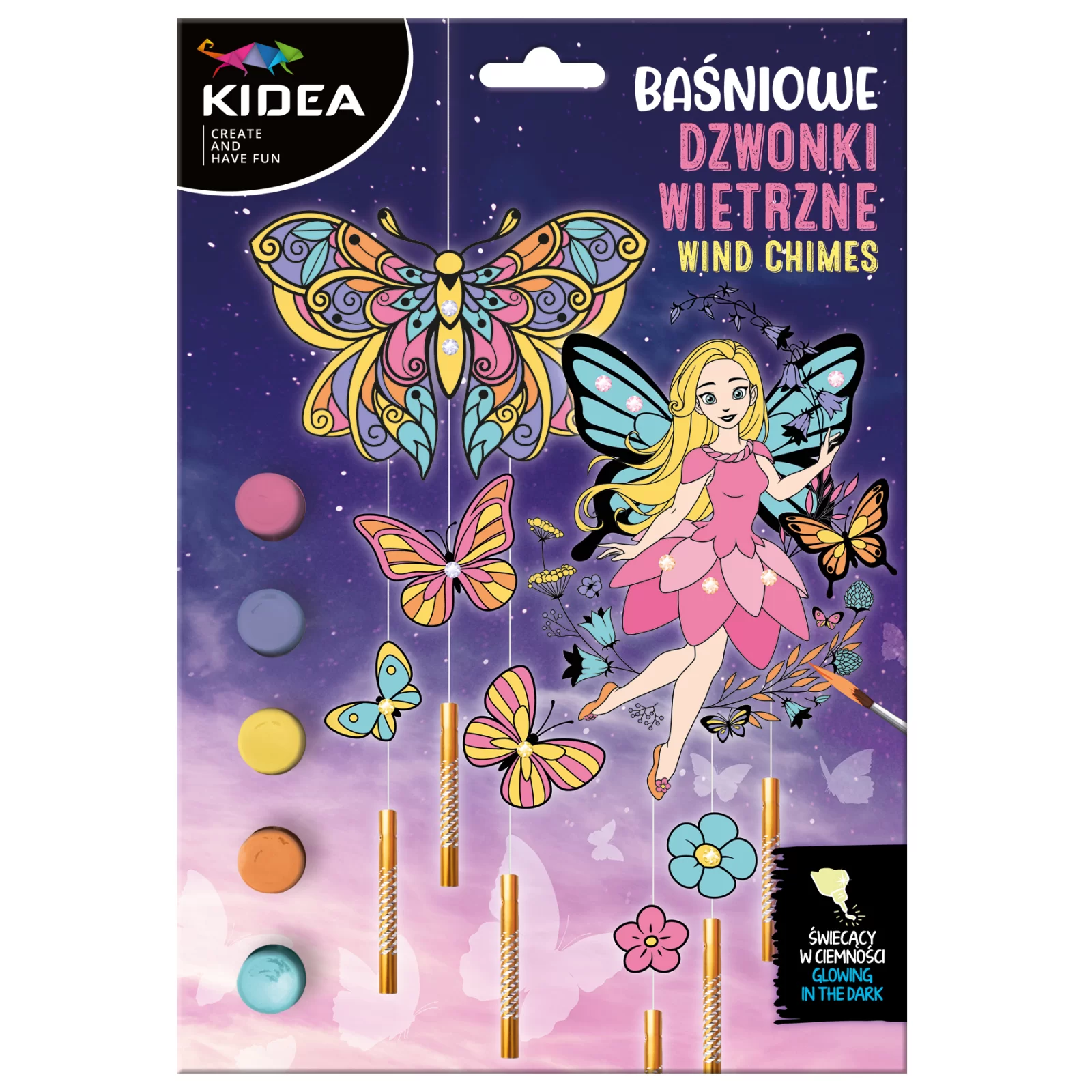 KIT CREATIV CLOPOTEI DE VANT, ZANE, STRALUCESC LA INTUNERIC KIDEA BDWSCKA [1]