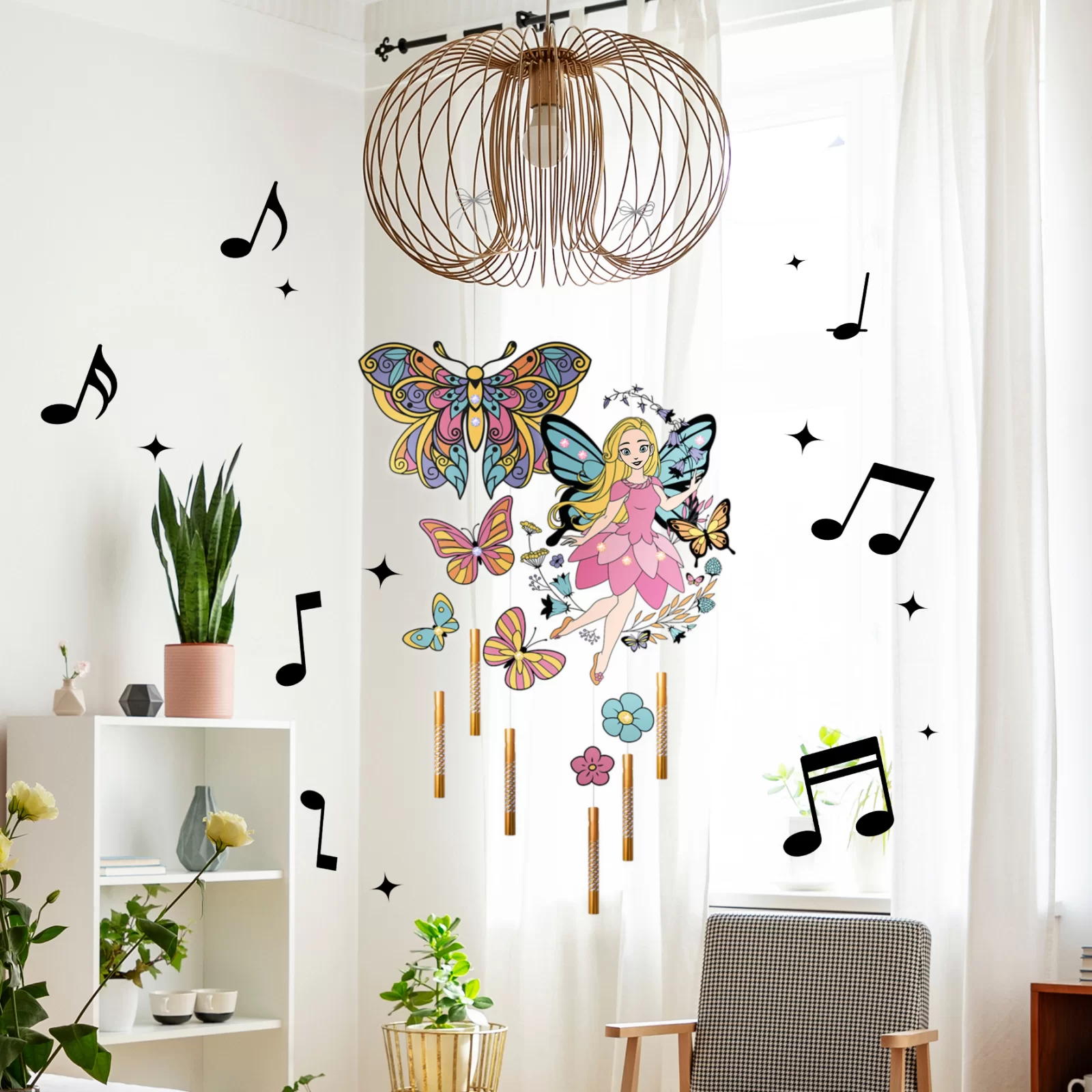 KIT CREATIV CLOPOTEI DE VANT, ZANE, STRALUCESC LA INTUNERIC KIDEA BDWSCKA [7]