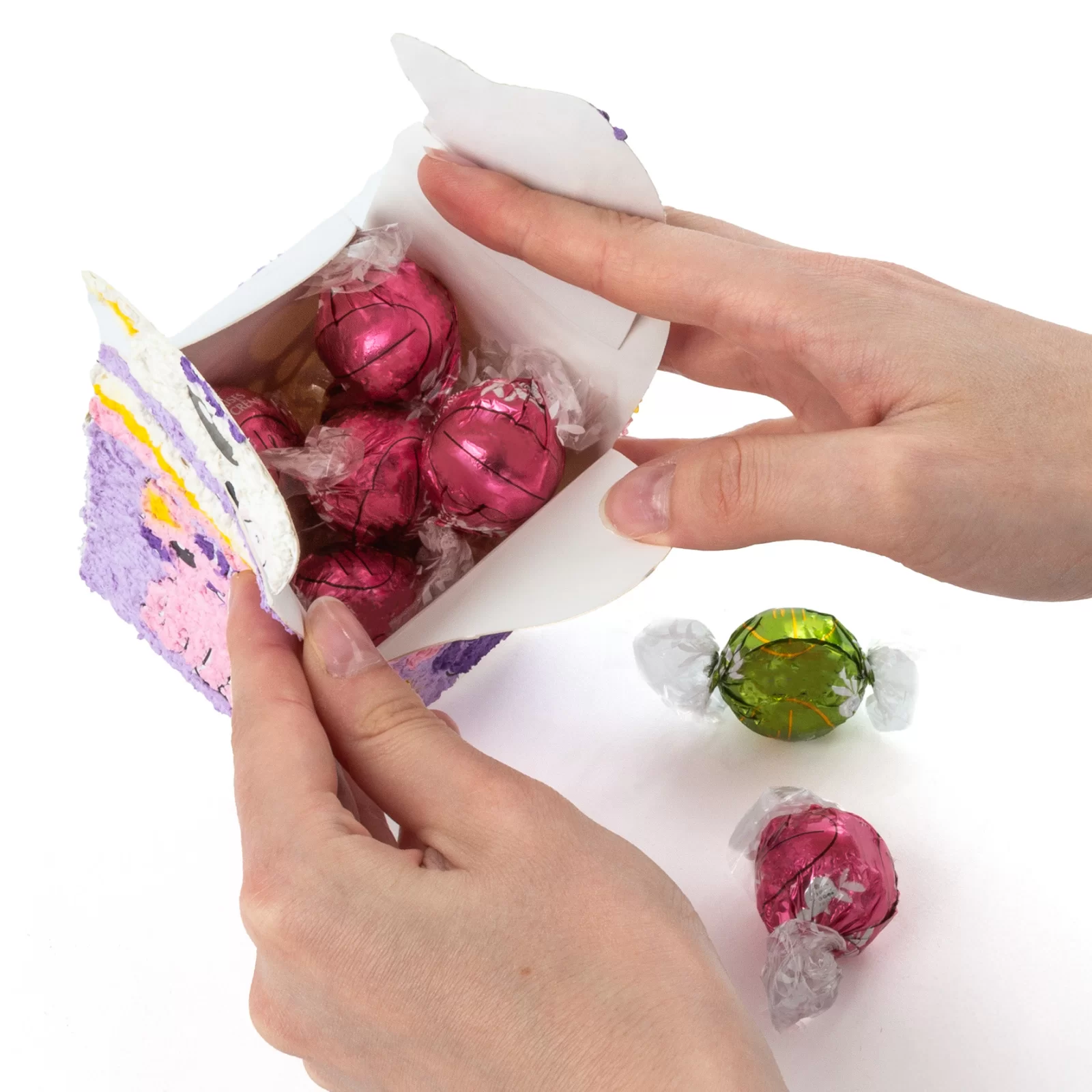 KIT CREATIV CUTIUTA PE NUMERE, PISICUTA, PAPIER MACHE KIDEA KNSZKKA [5]