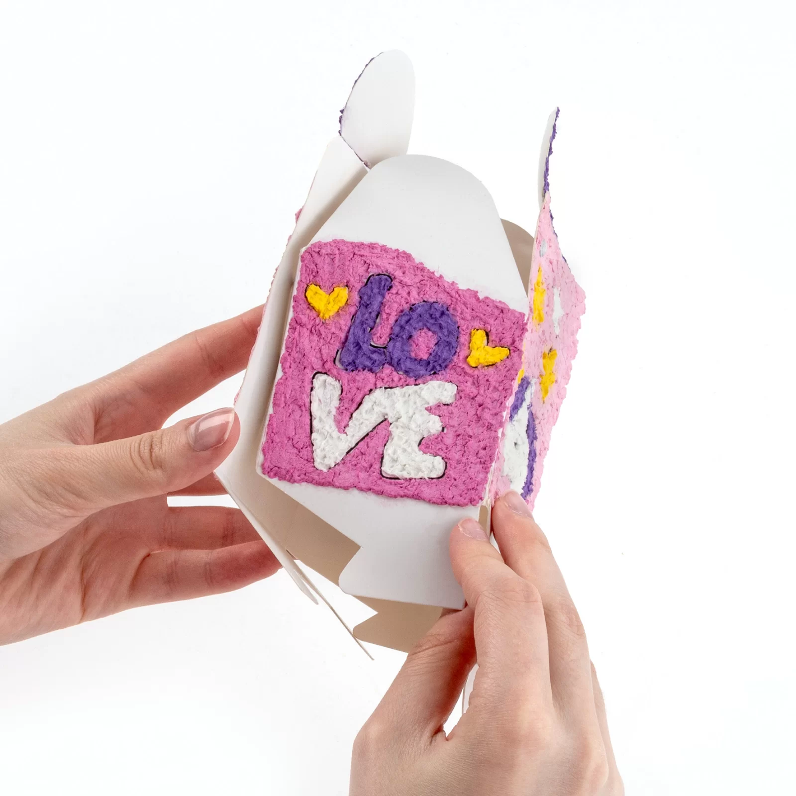 KIT CREATIV CUTIUTA PE NUMERE, UNICORN, PAPIER MACHE KIDEA KNSZSKA [5]