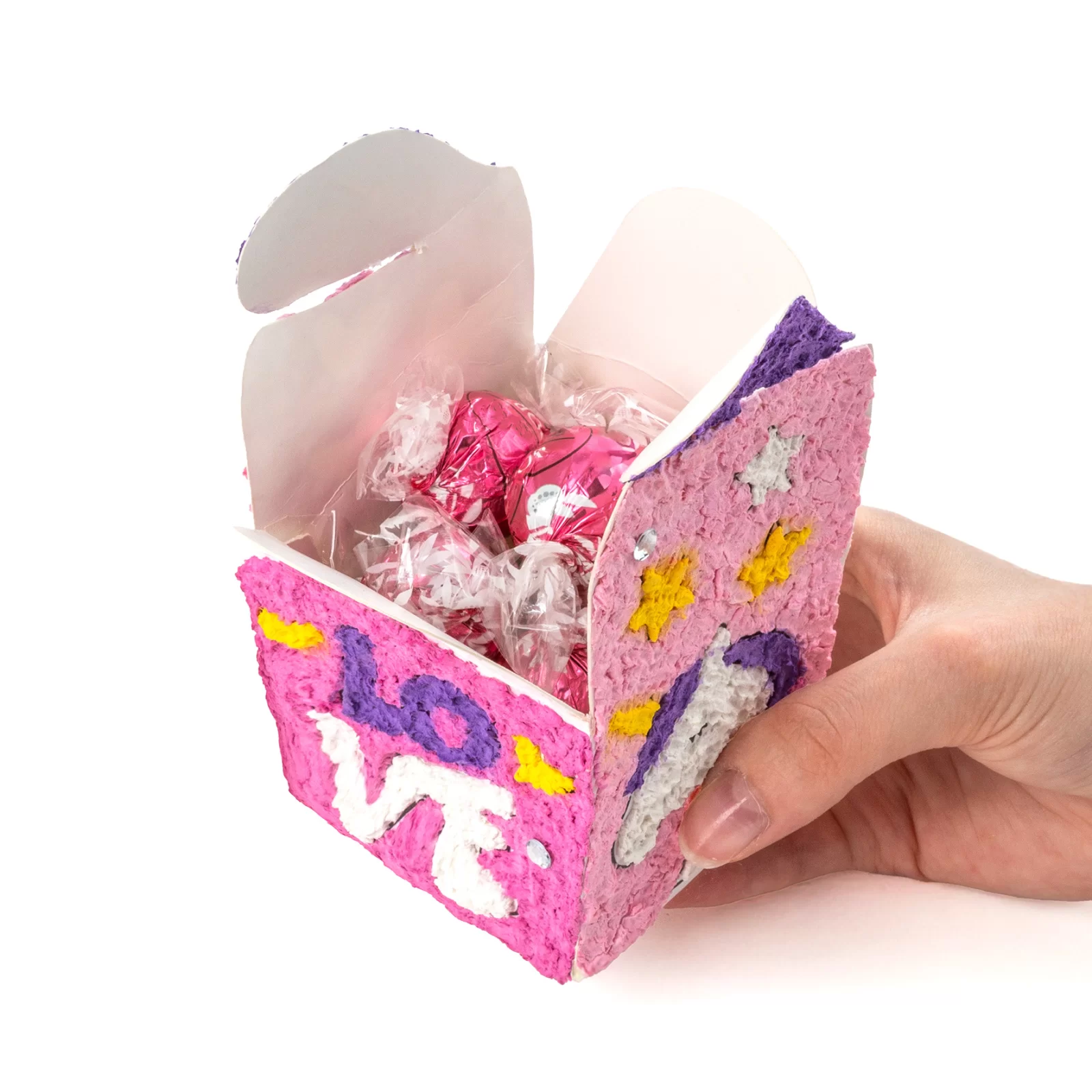 KIT CREATIV CUTIUTA PE NUMERE, UNICORN, PAPIER MACHE KIDEA KNSZSKA [9]