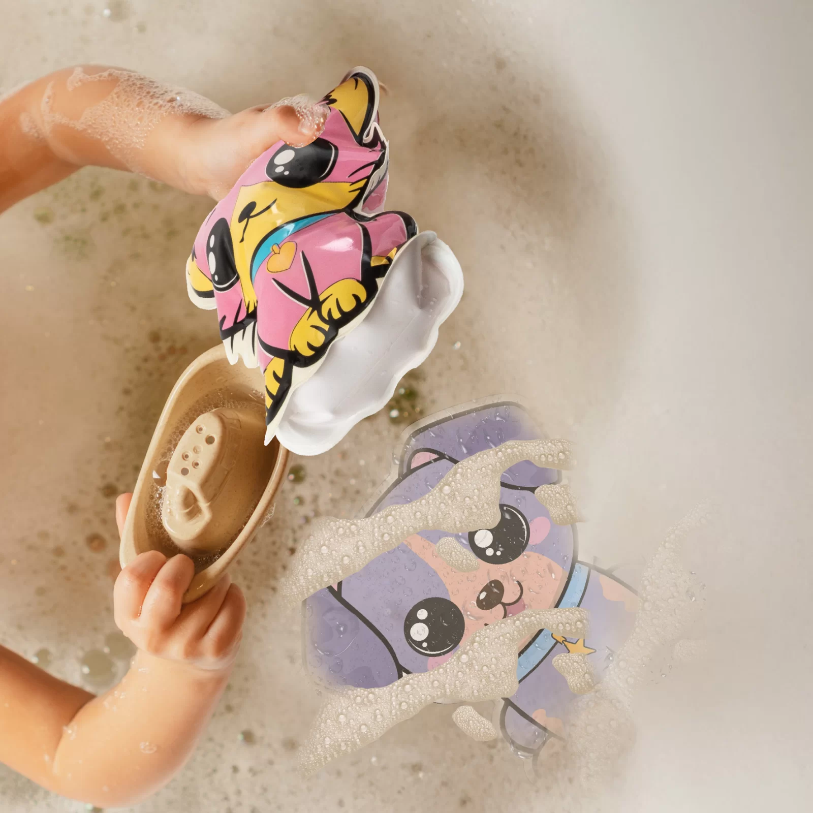 KIT CREATIV PICTURA CU APA ANIMALE MAGICE KIDEA MZMKA [7]