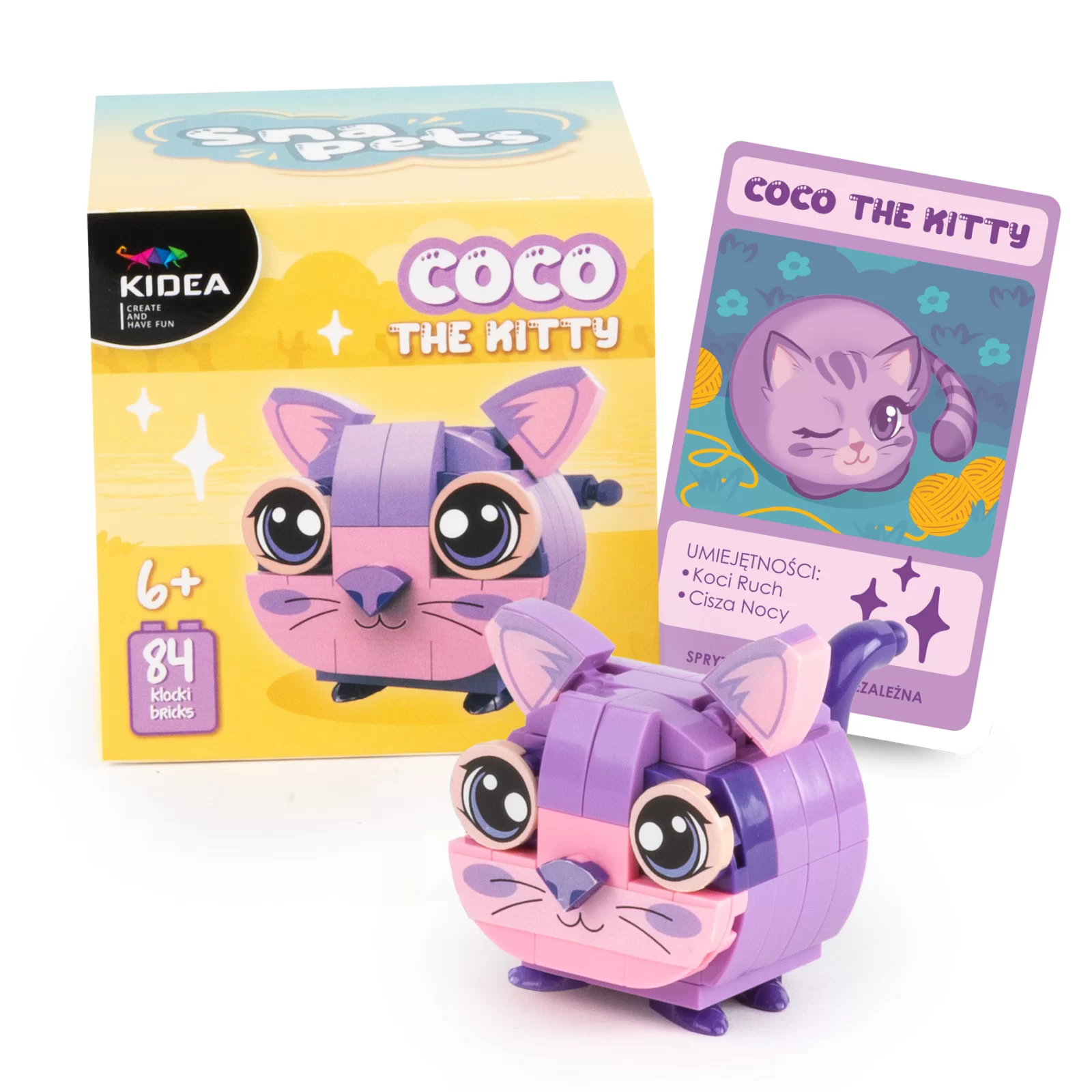 KIT CUBURI DE CONSTRUIT 114 PIESE PISICUTA SNAPETS KIDEA KLSKOFKA [1]