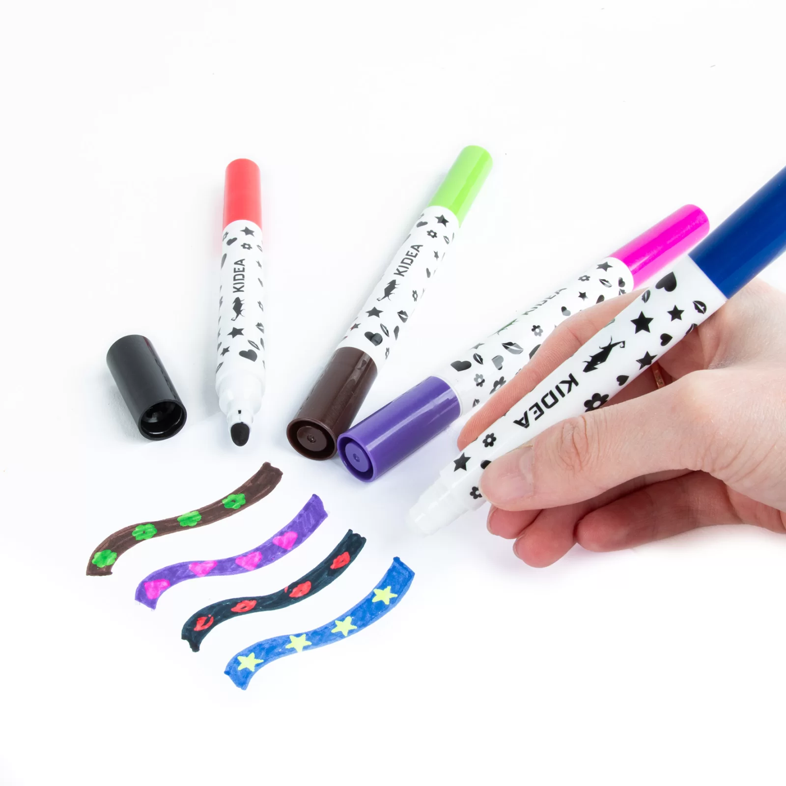 DE MARKER MAGIC 2 CAPETE CU STAMPILA 4/SET KIDEA MFSKA [4]