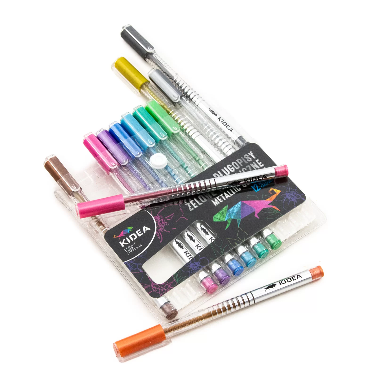 DE PIX GEL CULORI METALICE 12/SET KIDEA DZMA12KA [5]