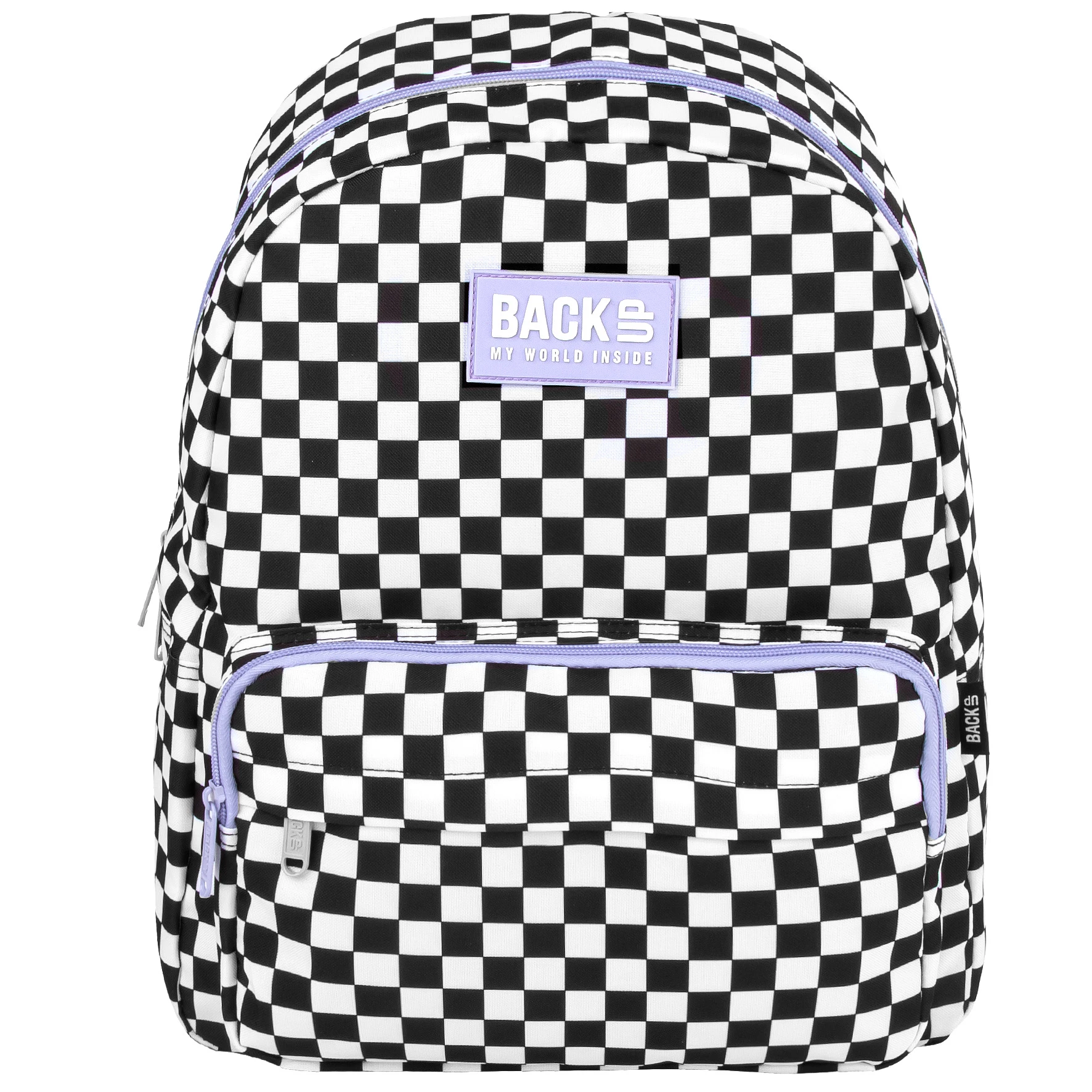 DE RUCSAC SCOLAR BACKUP 1 COMPARTIMENT CHESSBOARD PLB7C94F [1]