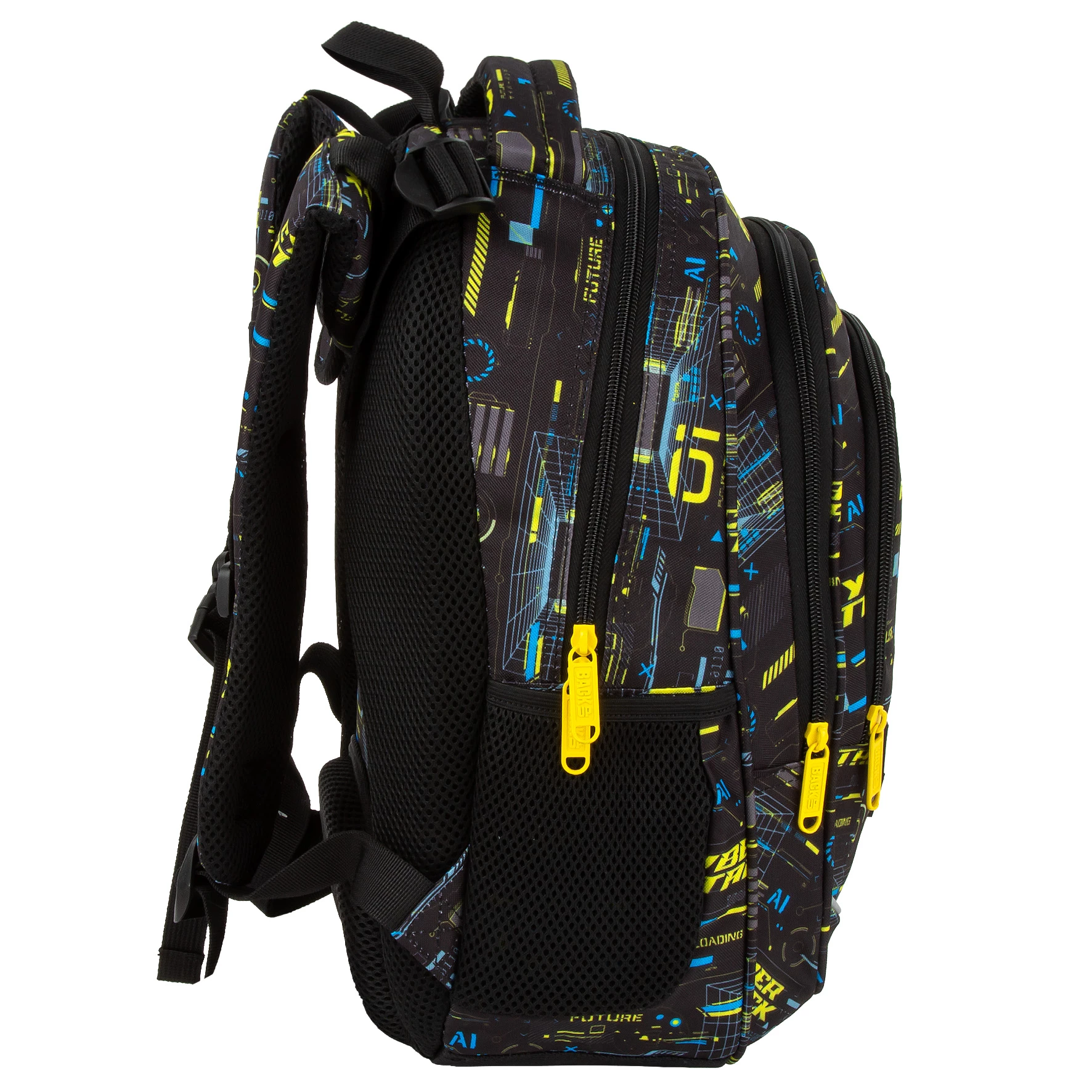 DE RUCSAC SCOLAR BACKUP 3 COMPARTIMENTE CYBER ATTACK PLB7R50 [3]